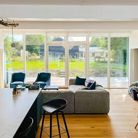 Family At Udsholt With Unique Style Feriehus