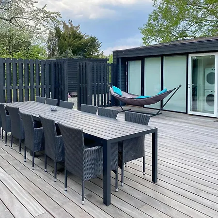 Family At Udsholt With Unique Style Feriehus